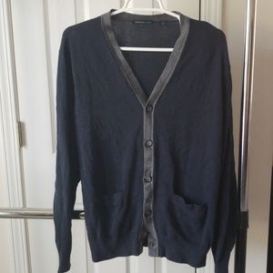 Navy ang grey cardigan